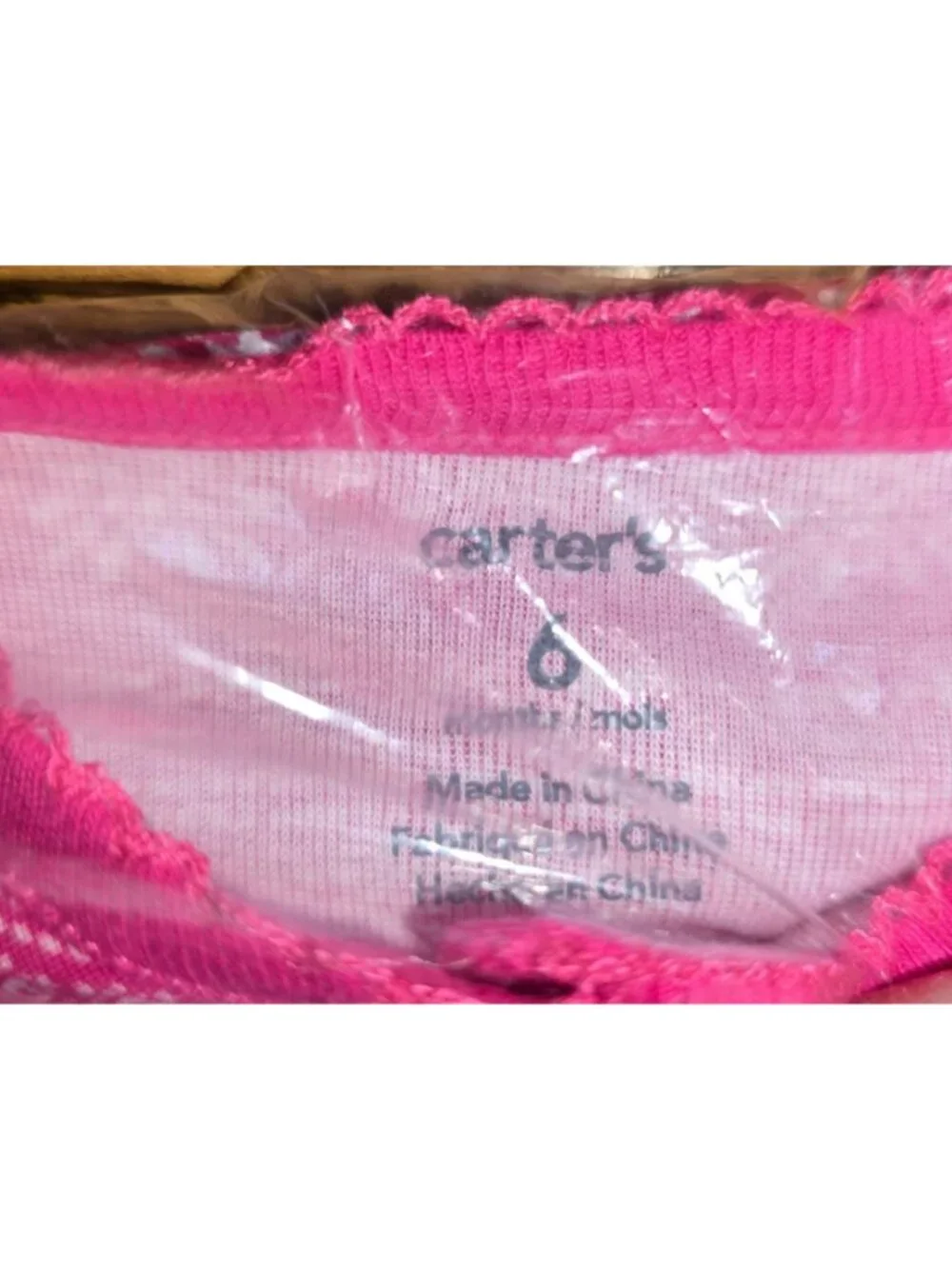 Baby Girls Pink Long Sleeve Top Bodysuit Shirt 6 Months LH2007c